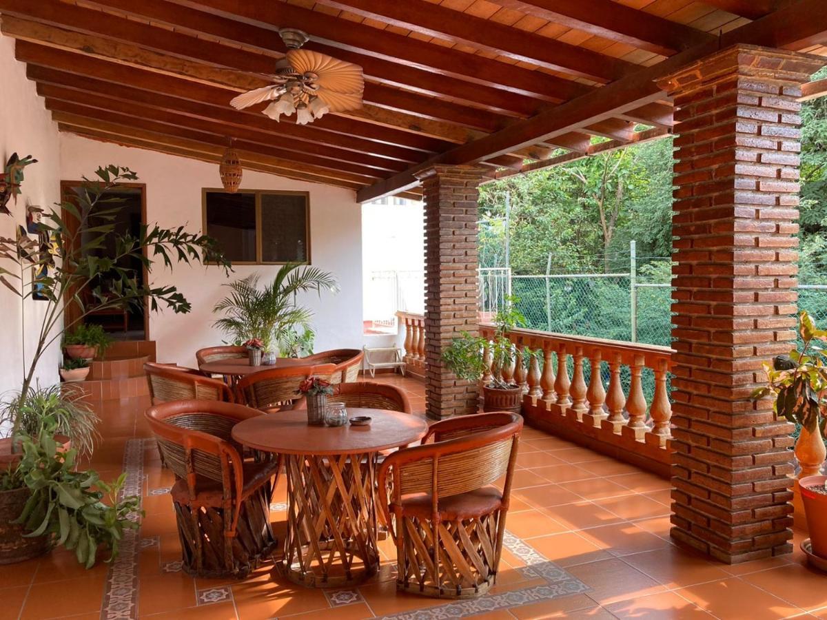 Hostal Casa Blanca Comala エクステリア 写真