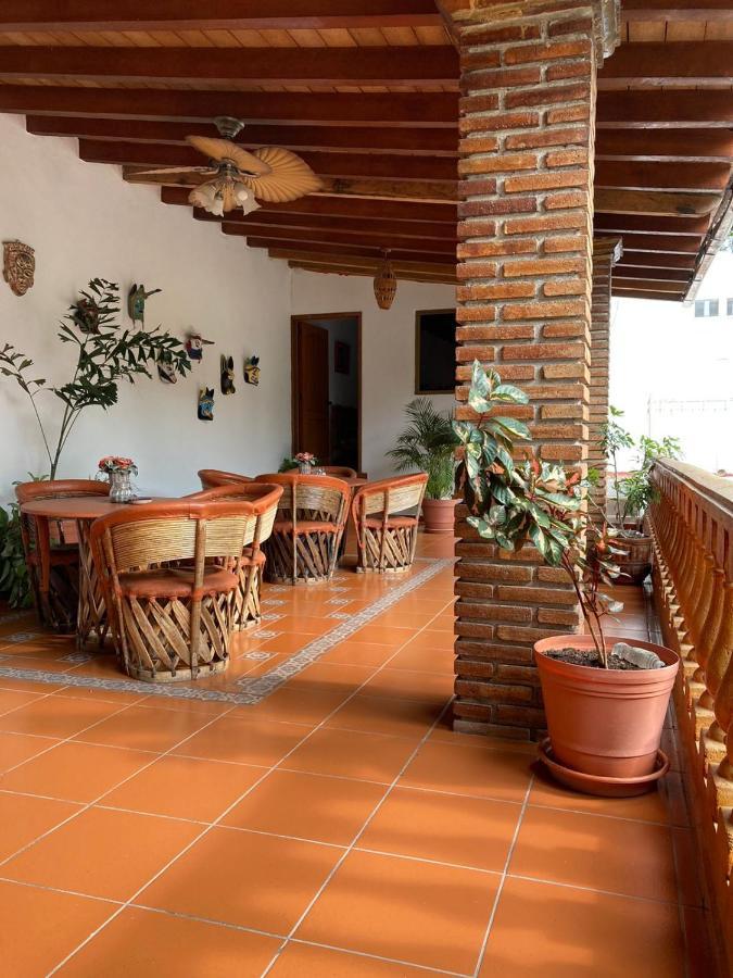Hostal Casa Blanca Comala エクステリア 写真